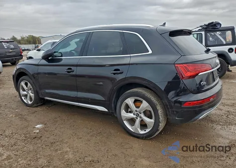 2021 Audi Q5 Premium Plus from USA, damaged, VIN WA1BAAFY5M2090629